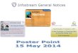 Poster Point 15 May 2014