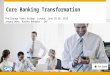 Kanika Bahadur & Jesper Behr, SAP - Core Banking Transformation