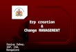Xime erp creation & change management 18082013