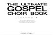 17120592 the Ultimate Gospel Book Vol1 SATB