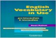 English Vocabulary in Use Cambridge University press. Stuart Redman