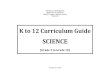 SCIENCE - K to 12 Curriculum Guides