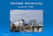 111114 sweden gotland_university