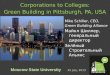 Corporations to Colleges: Green Building in Pittsburgh, PA, USA