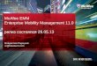 McAfee Enterprise Mobility Management 11