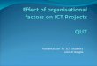 Qut Presentation  - Cultural Aspects In ICT Projects