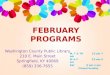 February 2014 Programs