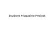Student Magazine Project