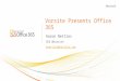 Office 365 Overview From Vorsite Corporation