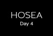 Bible and Culture 2014 – Hosea day 5