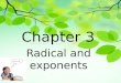Radical and exponents (2)
