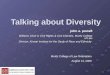 Talking about Diversity
