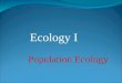 Unit2 Ecology Ib  Populations Ppt2003