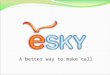 eSky Voiz mobile internet phone card business presentation