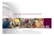 ILRI: Why gender and value chains