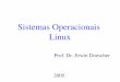 Informática - Sistemas Operacionais Linux