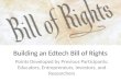 SXSW EDU Proposal: Building an Edtech Bill of Rights