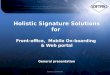 Softpro's Holistic Signature Solutions for Front-office, Mobile On-boarding & Web portal