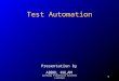 SFS Test Automation