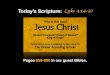 PDF Sermon Slides - The Gospel According to Jesus (Luke 4