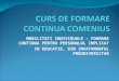 Curs De Formare Continua Comenius-Malta 2009