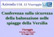 118 Versilia Soccorso - Azienda USL 12 Viareggio - Il Pronto Soccorso In Spiaggia