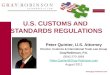 U.S. Customs and Standards Regulations