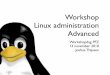 PFZ WorkshopDay Linux - Advanced