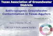 Dave O'Rourke, Anthropogenic Groundwater Contamination in Texas Aquifers