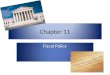 Chapter 11 fiscal policy