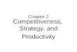 Competitiveness, Strategy, And Productivity