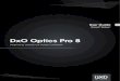 DxO Optics Pro 8 User Guide Win