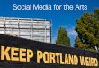 DeVos Portland Arts Orgs on Social Media