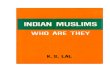 Indian Muslims Who Are They