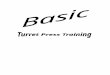 Basic Turret Press Set Up Training