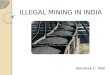 Illegal mining in india