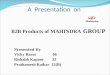 B2B Aspects of Mahindra Group