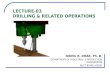 Drilling & Related Operations