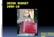 My Ppt for Budget