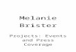 Projects: Events and Press Coverage