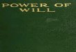 Frank C. Haddock - Power of Will
