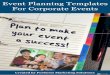 Event Planning Templates for Corporate Events