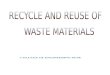 Recycle & Reuse of Waste Material in Civil