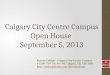 Reeves College Calgary City Centre Open House September 5 2013 in Alberta