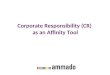 corporate responsibility as affinity tool