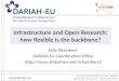 Open Research Infrastructure: how flexible is the backbone?