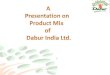 Dabur - Product Mix 1