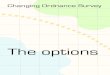 Changes to Ordnance Survey - the options