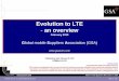 Evolution to LTE an Overview February 2010