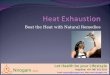 Heat exhaustion symptoms, warning signs, emergency treatment